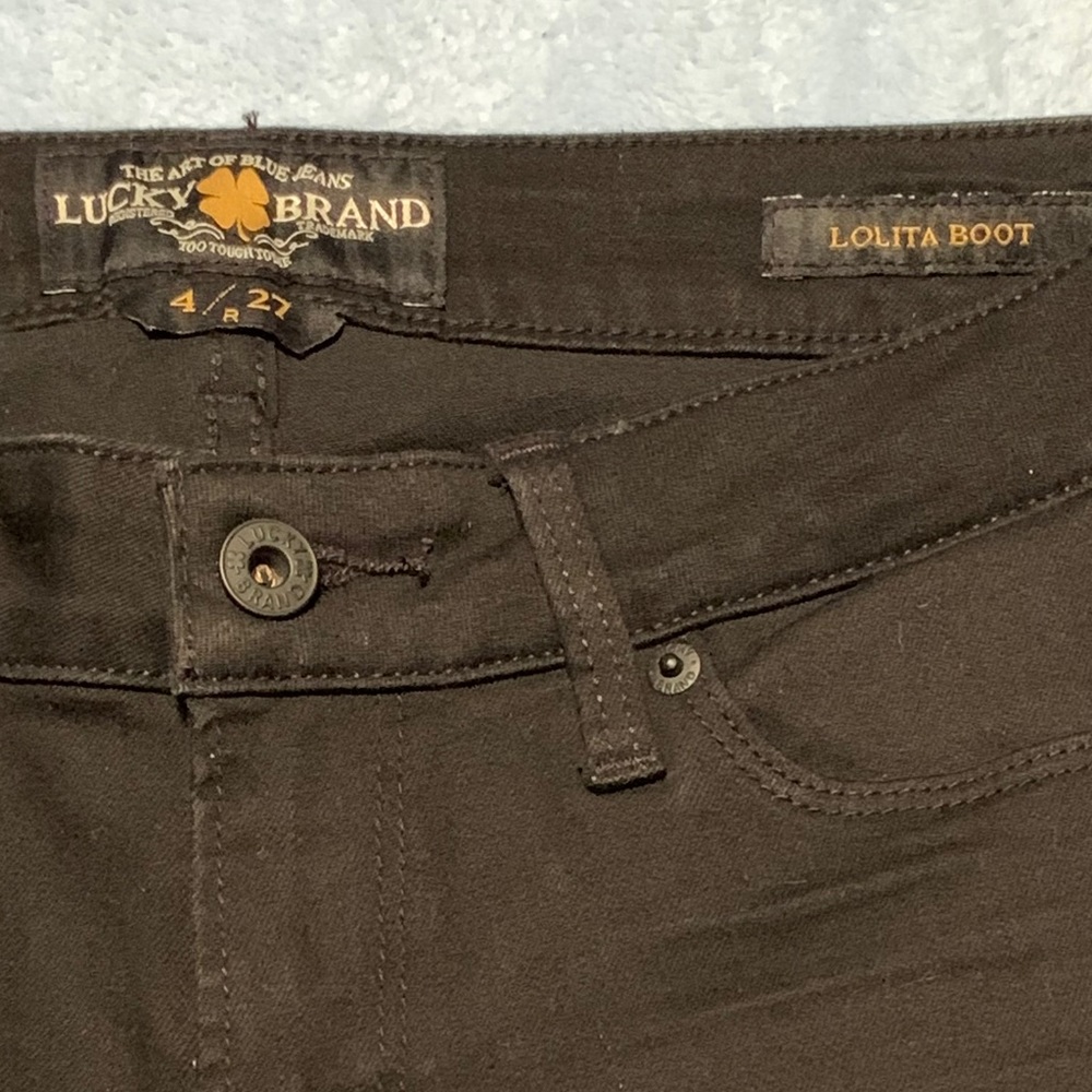 NWT Lucky Brand Black Jeans - Picture 2 of 4